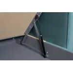 Диван Bergamo трехм.раскл.угл. правый вел.бирюз.Vel43 250*160*90 от ImperiumLoft