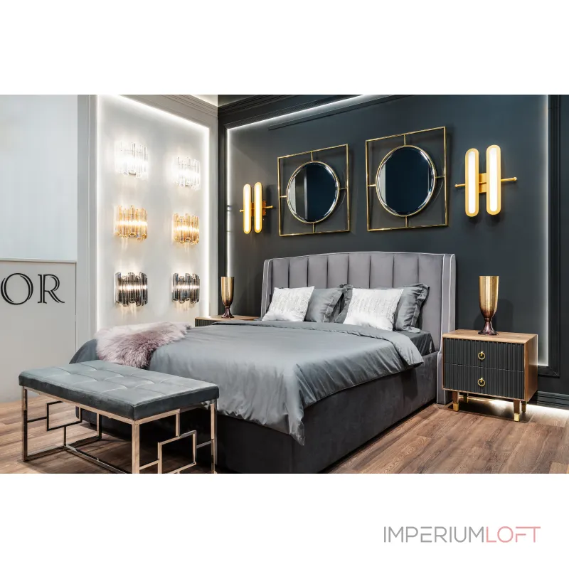 Зеркало квадратное декоративное 19-OA-5892 от ImperiumLoft Зеркало квадратное декоративное 19-OA-5892 от ImperiumLoft