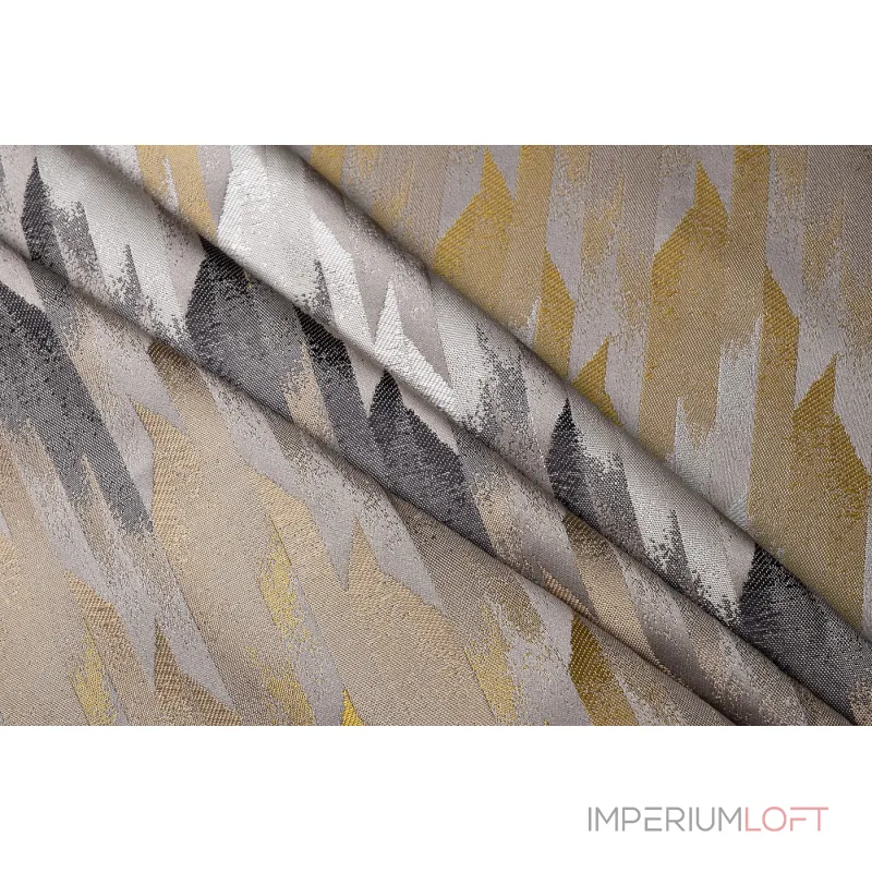 Ткань портьерная CASCADA с золотым от ImperiumLoft
