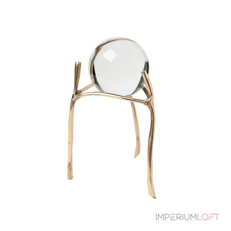 Шар декоративный стеклянный на подставке от ImperiumLoft Шар декоративный стеклянный на подставке от ImperiumLoft