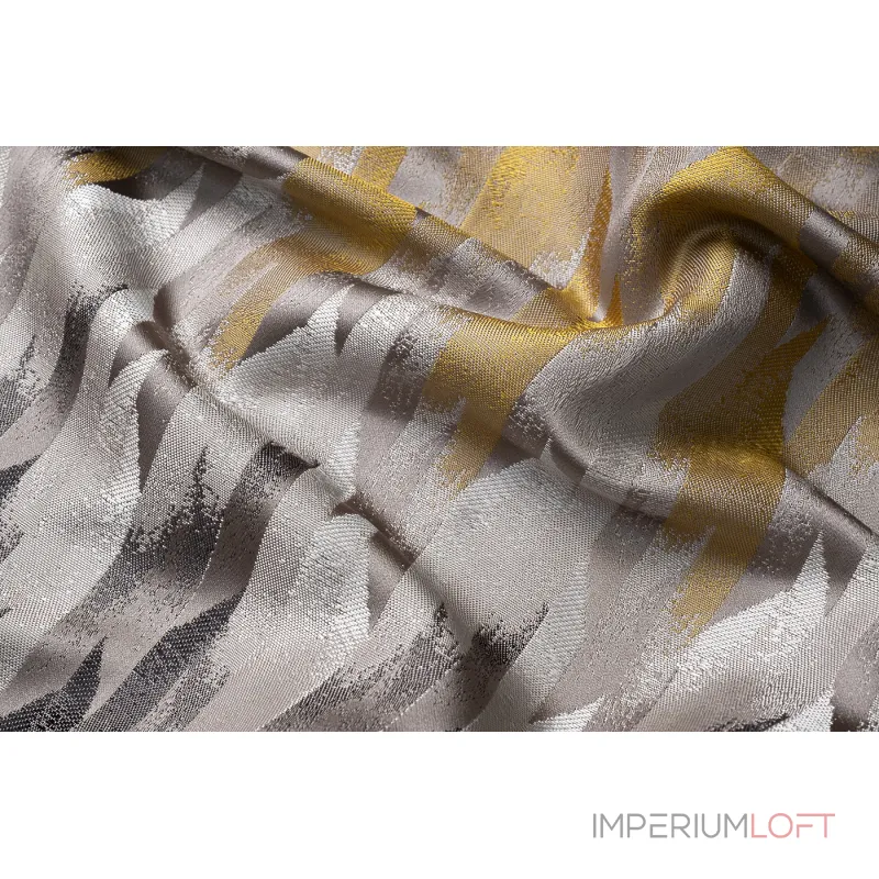 Ткань портьерная CASCADA с золотым от ImperiumLoft