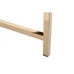 46AS-D4084-TP Стол письменный светлый шпон/золото 130*50*78см от ImperiumLoft