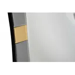 KFG123 Зеркало прямоугольное с золотыми вставками 79*102*2см от ImperiumLoft