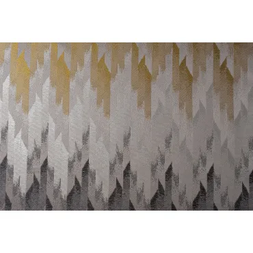 Ткань портьерная CASCADA с золотым