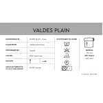 Ткань портьерная/мебельная VALDES PLAIN серая от ImperiumLoft