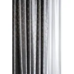 121GD-GAB1306-PORT SER Портьера TRENTO серая 275*260см от ImperiumLoft