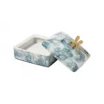 Шкатулка голубая со стрекозой L13 от ImperiumLoft