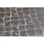 121GD-GAB1306-PORT SER Портьера TRENTO серая 275*260см от ImperiumLoft