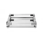 Поднос прямоугольный зеркальный/серебро от ImperiumLoft