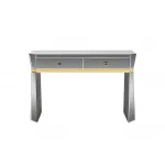 KFG125 Консоль 2 ящика с золотистой отделкой 120*42*79см от ImperiumLoft