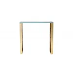 Консоль прозрачное стекло/золото от ImperiumLoft