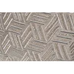 70SW-20310 Подушка с бисером Плетенка серебро 45*45см от ImperiumLoft