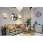 Консоль прозрачное стекло/золото от ImperiumLoft