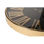 Часы настенные круглые черные/золото от ImperiumLoft