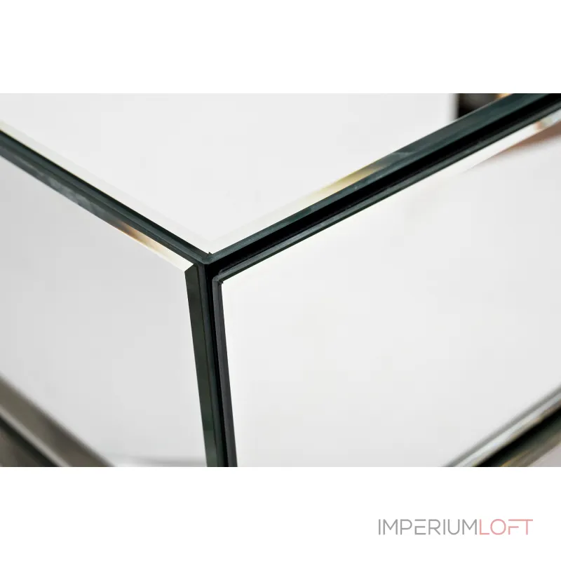 Тумбочка с ящиком зеркальная/хром от ImperiumLoft