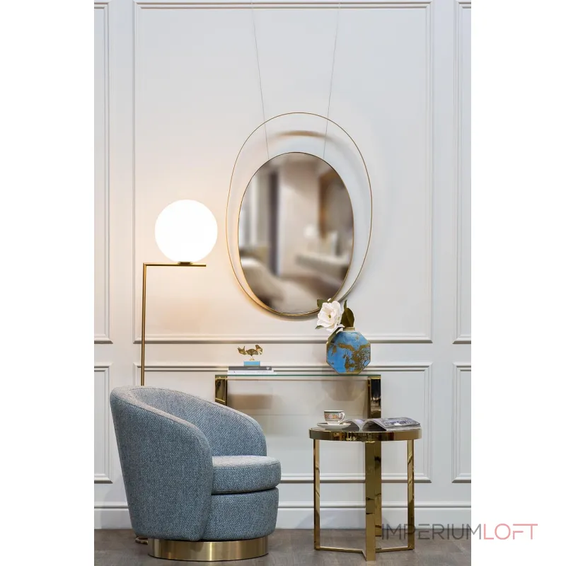 Консоль прозрачное стекло/золото от ImperiumLoft Консоль прозрачное стекло/золото от ImperiumLoft