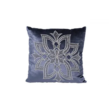 Декоративная подушка с бисером 45*45 GardaDecor Цветок 70SW-26096 Декоративная подушка с бисером 45*45 GardaDecor Цветок 70SW-26096