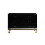 Комод черный с ящиками KFG057 от ImperiumLoft