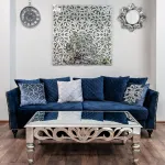 Декоративная подушка с бисером 45*45 GardaDecor Цветок 70SW-26096
