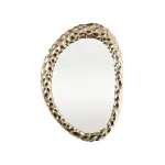 69-216032S Зеркало Ab ovo S, рама металлич. золото 51*37*4см от ImperiumLoft