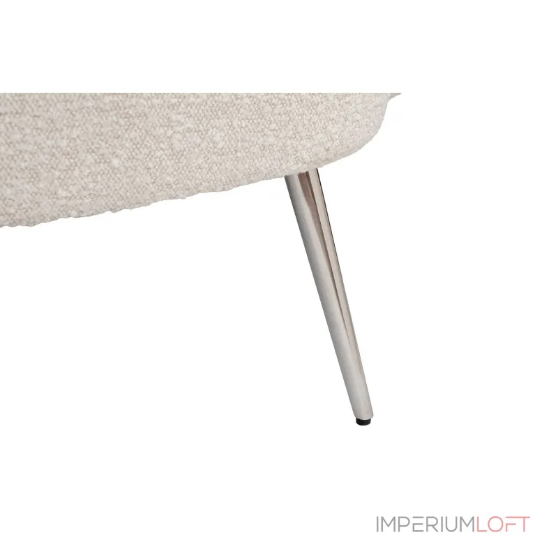 48MY-2688 CRE SL Кресло букле кремовое 72*75*76см мет.ножки от ImperiumLoft 48MY-2688 CRE SL Кресло букле кремовое 72*75*76см мет.ножки от ImperiumLoft