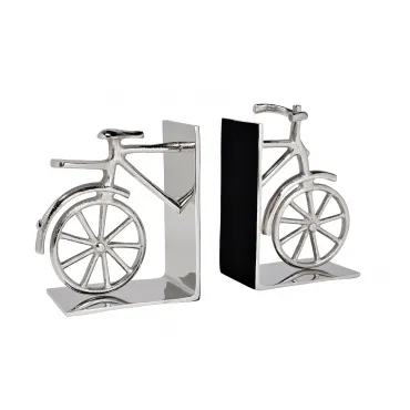 79MAL-3288 Держатель для книг Велосипед металл/хром 30*10*20см