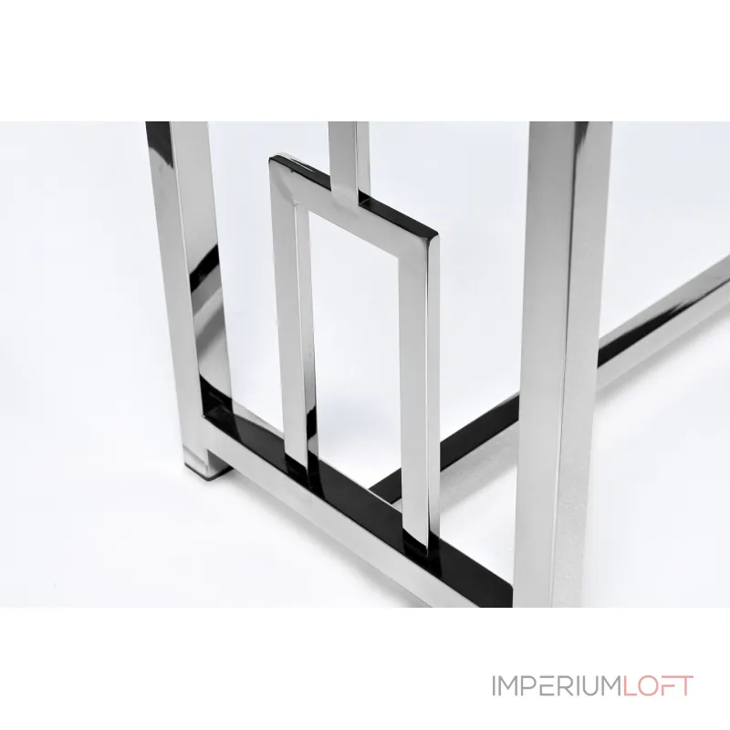 47ED-CST072 Консоль прозр.стекло/хром 100*30*78см от ImperiumLoft