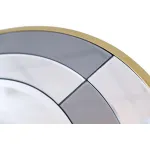 KFG091 Зеркало в двухцветной зеркальной раме/золото d91см от ImperiumLoft