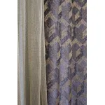 121GD-BON105-TUL ZOL Тюль ROMA золотой 275*320см от ImperiumLoft