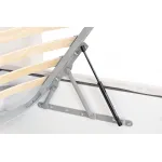 Кровать Como c подъем.мех. шенилл белый Miss01 270*240*110 от ImperiumLoft