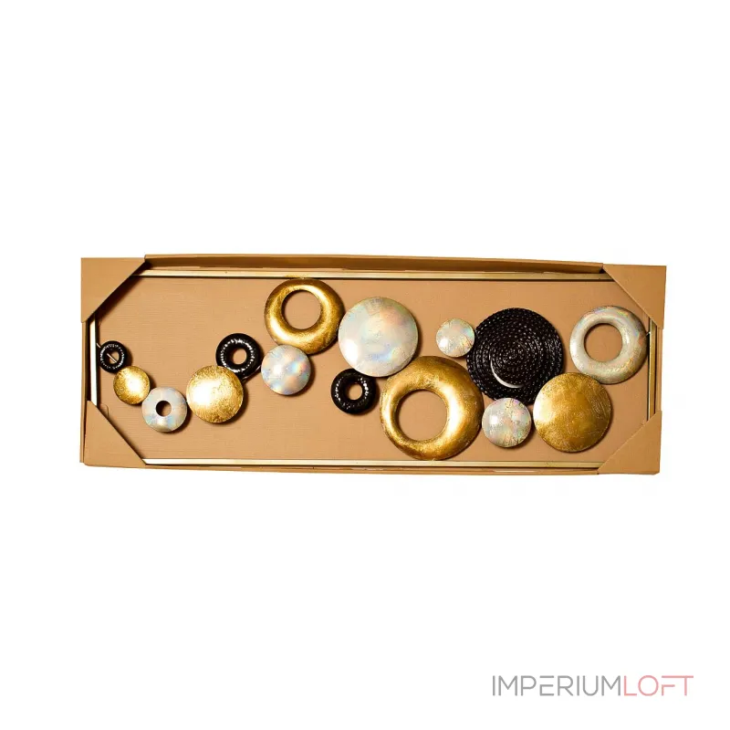 Панно декоративное Круги 37SM-0716-A от ImperiumLoft