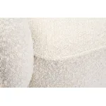 48MY-2688 CRE SL Кресло букле кремовое 72*75*76см мет.ножки от ImperiumLoft