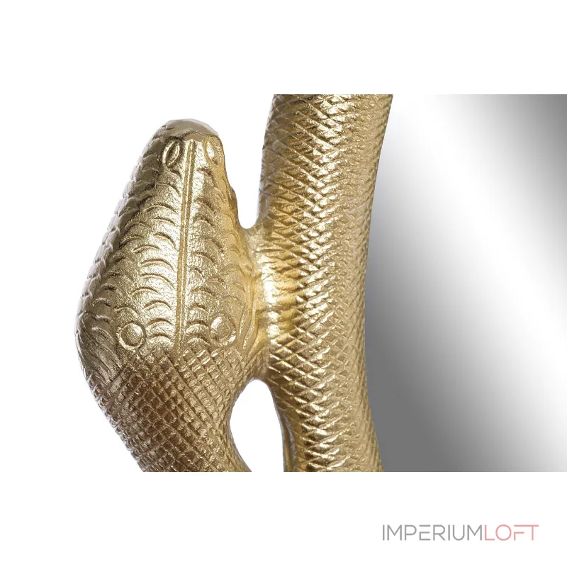 94PR-22502 Зеркало декоративное Змейка цвет золото 78*74*5см от ImperiumLoft 94PR-22502 Зеркало декоративное Змейка цвет золото 78*74*5см от ImperiumLoft