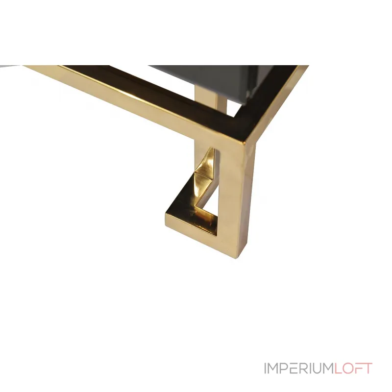 KFG059 Тумба c 2-мя ящиками черная/золото 55*40*58см от ImperiumLoft KFG059 Тумба c 2-мя ящиками черная/золото 55*40*58см от ImperiumLoft