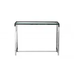 47ED-CST072 Консоль прозр.стекло/хром 100*30*78см от ImperiumLoft