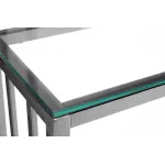 47ED-CST072 Консоль прозр.стекло/хром 100*30*78см от ImperiumLoft