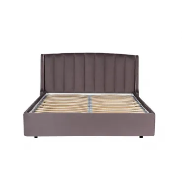 Кровать Odry c подъем.мех. велюр лилово-серый Vel19 206*220*120 Кровать Odry c подъем.мех. велюр лилово-серый Vel19 206*220*120