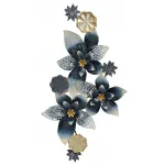 37SM-1902 Настенный декор Цветы 135.3*66.7*6.4см от ImperiumLoft