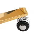 Стол сервировочный зеркальный матовый/золото от ImperiumLoft