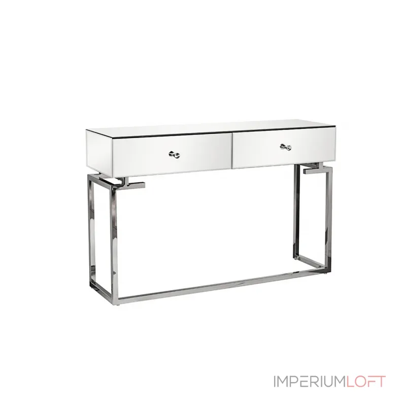 Консоль зеркальная с двумя ящиками KFG075 от ImperiumLoft