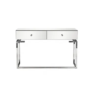 Консоль зеркальная с двумя ящиками KFG075