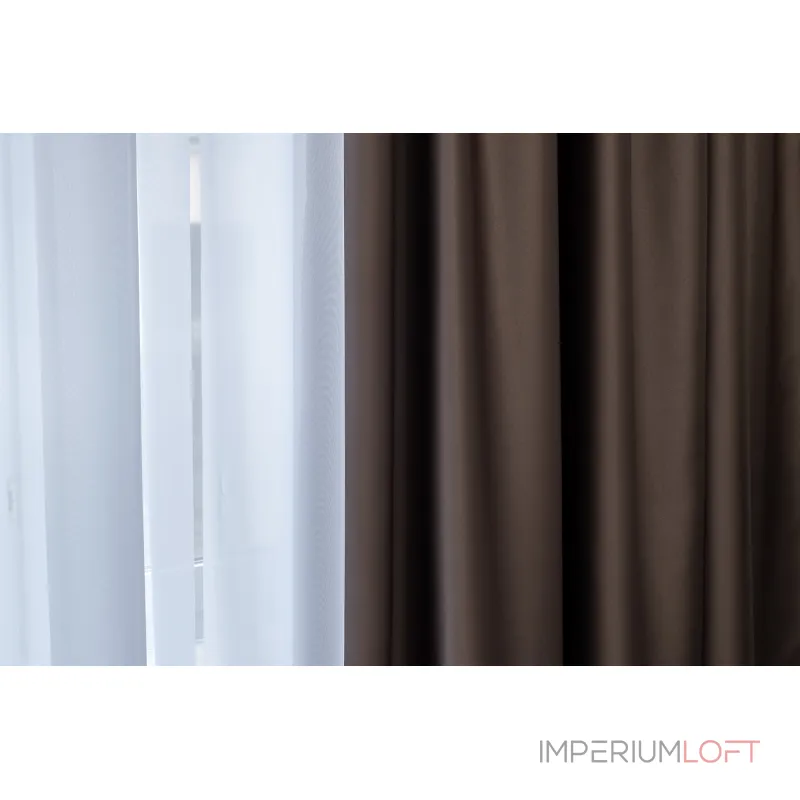 115KRT-NTF3053-01-TUL BEL Тюль Соло белый 275*320см от ImperiumLoft