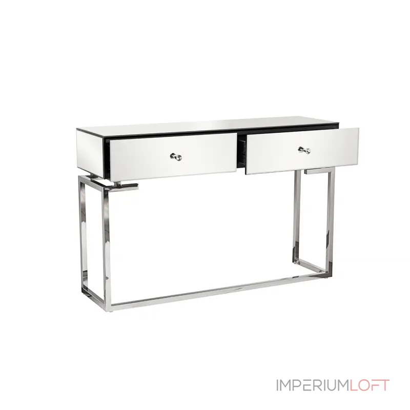 Консоль зеркальная с двумя ящиками KFG075 от ImperiumLoft
