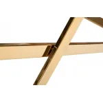 Стол сервировочный зеркальный матовый/золото от ImperiumLoft