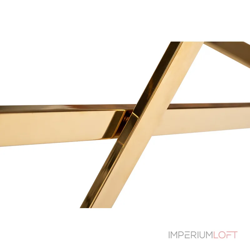 Стол сервировочный зеркальный матовый/золото от ImperiumLoft Стол сервировочный зеркальный матовый/золото от ImperiumLoft