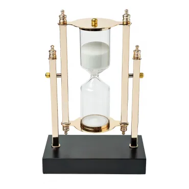 Часы песочные золотые