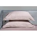 Комплект из 2х наволочек сатиновых 50х70см пудреная роза от ImperiumLoft