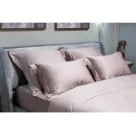 Комплект из 2х наволочек сатиновых 50х70см пудреная роза от ImperiumLoft