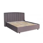 Кровать Odry c подъем.мех. велюр лилово-серый Vel19 206*220*120 от ImperiumLoft
