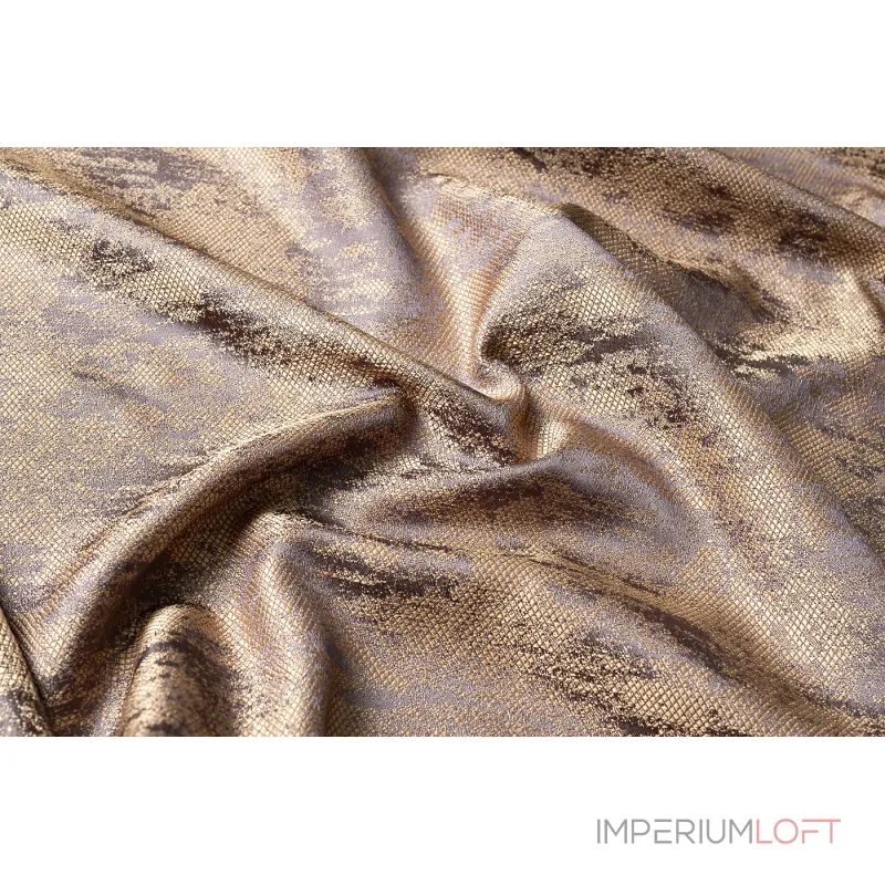 Ткань портьерная HOUSTON100 золотисто-серая от ImperiumLoft